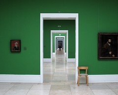 Staatsgalerie Stuttgart, sequence of doorways