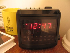 picture of my clock at 12:47 am