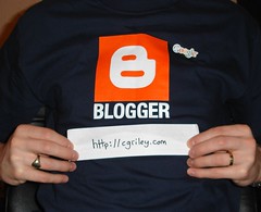 Blogger T-Shirt and Google Badge 2