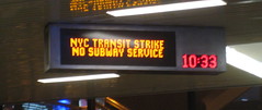 Last night of the transit strike