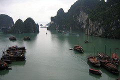 View of Halong Bay from Hang Sung Sot