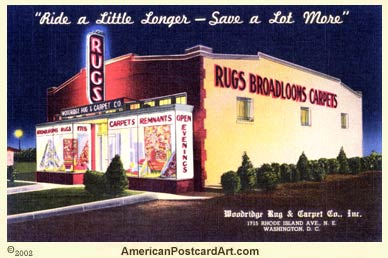 Woodridge Rug Shop, Rhode Island Ave., Washington, DC