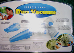 Back of bug vacuum box