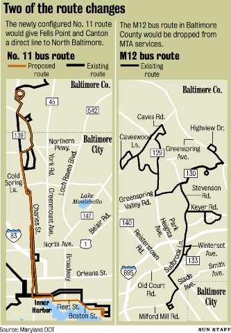 baltimoresun.com - Two of the route changes.gif