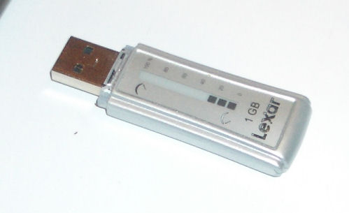 Lexar USB Stick with eInk