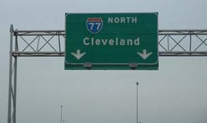 Cleveland Highway sign