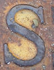 S from gas meter cover