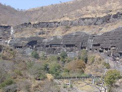 Ajanta Caves (wide)