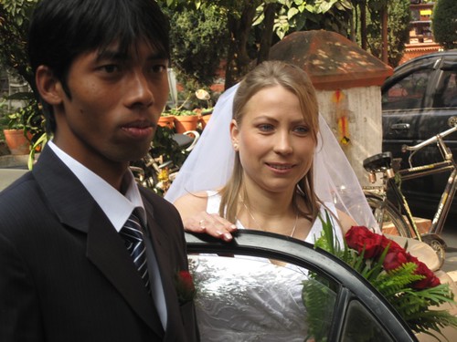 Marriage of Tanea and Ajai in Nepal