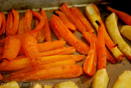 Christmas meal - carrots