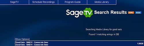 Convert to TV SageTV Howto 3