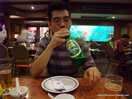 Chang Beer on Riverside Cruise