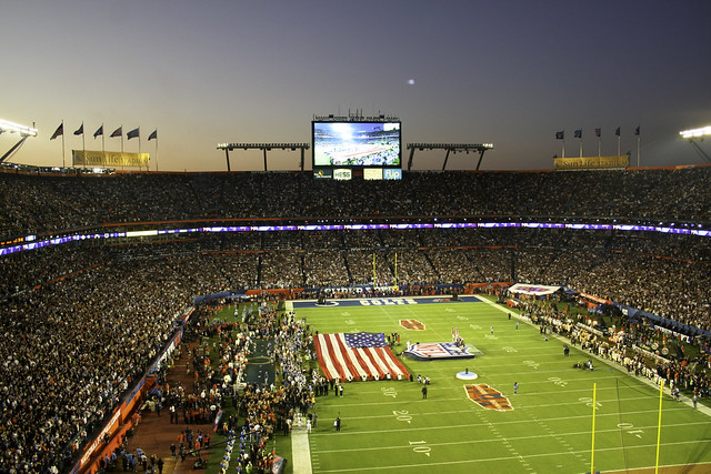 National Anthem - Superbowl XLIV | Flickr - Photo Sharing!