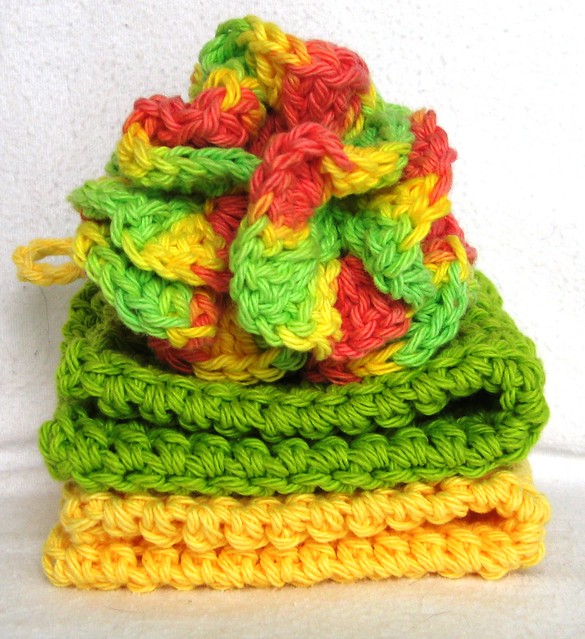 Crochet Me Crazy: Bath sets