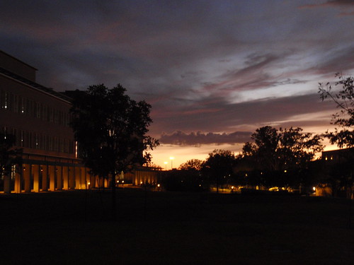Darkness Falls Across Campus