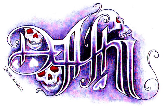 life and death ambigram. Death/Life Ambigramquot; Tattoo