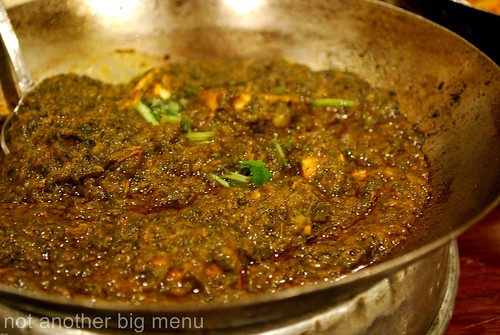 Lahore Kebab House - Sag paneer £5.50