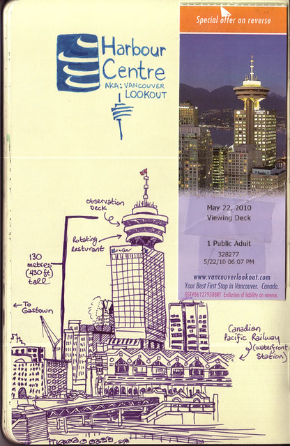 Bit of data about the Harbour Centre | Flickr - Photo Sharing!