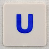 hangman tile blue letter U
