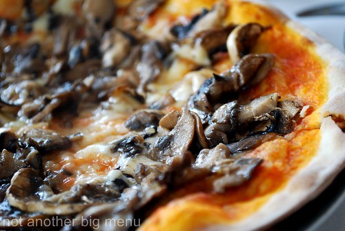 Modesto's, S'pore - Mushroom pizza