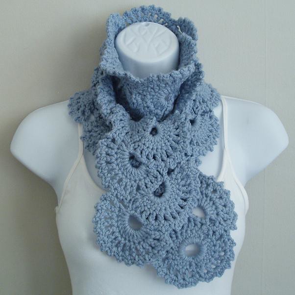 Scarves - Crochet Patterns - Cross Stitch, Needlepoint, Rubber