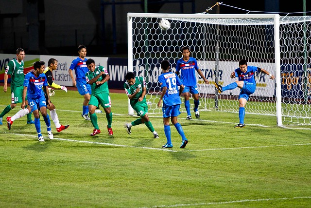goal line clearance i watched the sleague match saffc vs geylang ...