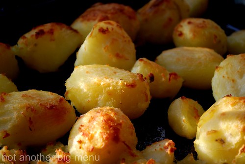 Christmas meal - roast potatoes