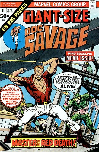 Giant-Size Doc Savage 1 cover 1975