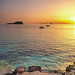 Ibiza - Colorful sunset on Ibiza