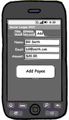 PayItSquare Android Collect Page Add Member
