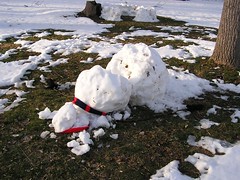 dead snowman