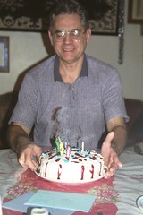 Dad and 61st Cake