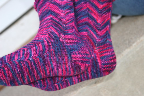 jaywalker socks - finished!