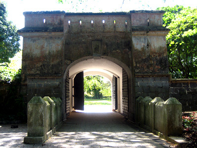 The fort gate