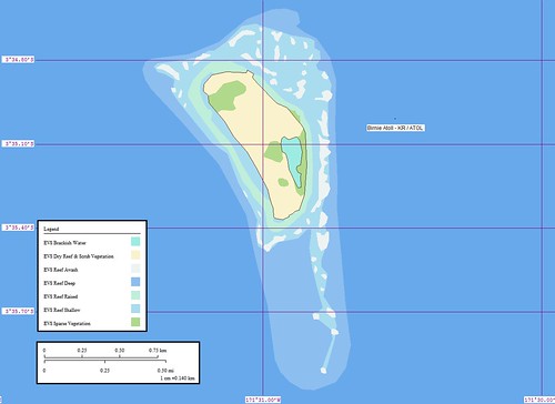 Birnie Atoll - Map