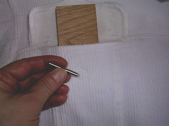 pocket with snap placement