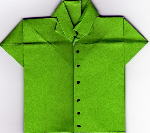 Crisp Green Shirt, from drumsnwhistles on flickr.