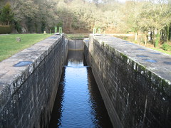 Double lock on the Nantes Brest canal