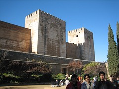 Alcazaba di Alhambra, Granada, Spain