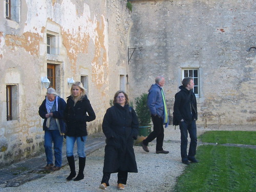 leaving the chateau