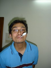 Anant with is spoon