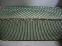 lloyd loom blanket box
