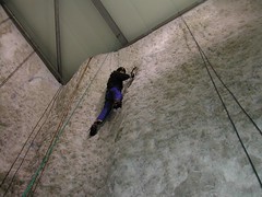 Me ice climbing!