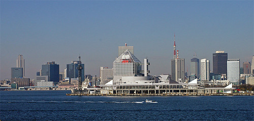 Harumi ferry port