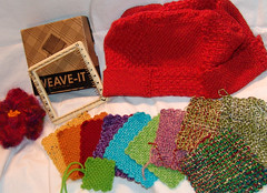 Weave-It squares & Hat