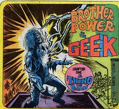 Geek logo from Brother Power The Geek 1, 1968