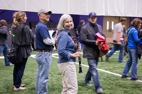 Northwestern Band with Seversons-37