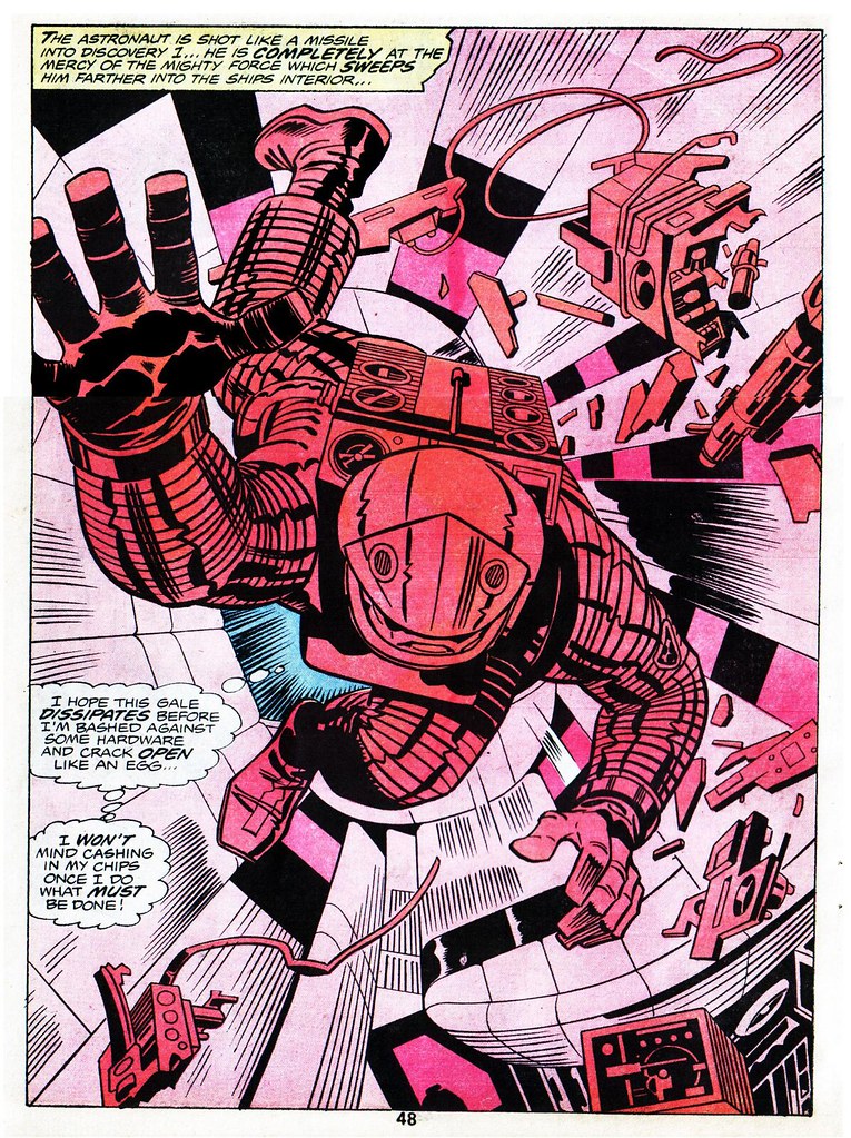 2001 A Space Odyssey Dave Bowman by Jack Kirby, 1976