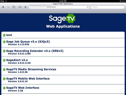 SageTV Mobile 2