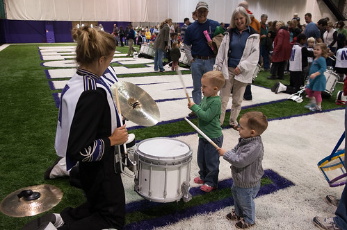 Northwestern Band with Seversons-27